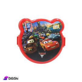 SUPER STAR Cars Lunch Box Teddy Bear Shape
