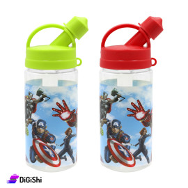 مطرة ماء بلاستيك رسمة AVENGERS