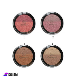 حمرة خدود ثنائية مات ولميع Dermacol Duo-blusher
