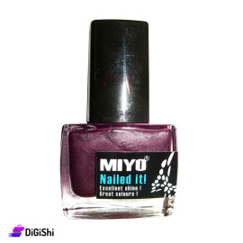 MIYO Nailed It Nail Polish - Medium Violrt Red