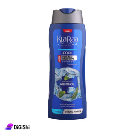 KLaRaa Men's for All Hair Style Shampoo with Cooling Menthol Extract