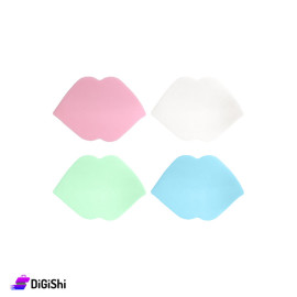 مجموعة إسفنجات مكياج شكل شفاه LUkASI