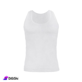 Solitaire N.416 Men's Cotton Sport Tank Top - White
