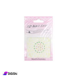Nail Decoration Stickers in the Shape of 3D Roses