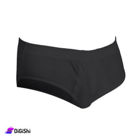 Solitaire Men's Cotton Slip - Black