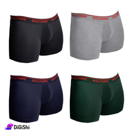 Solitaire Men's Cotton & Lycra Shorts - Colored