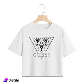 Losangeles Women's Cotton T-shirt 156 - White
