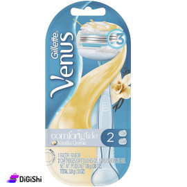 Gillette Venus Comfortglide Vanilla Creme Triple Blade Women's Razor