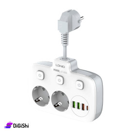 LDNIO SE2435 Adapter Electricity Wall Charger Socket
