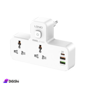 LDNIO SC2311 Adapter Electricity Wall Charger Socket