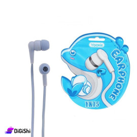 Yookie YK 810 Wired Ear phone - Gray