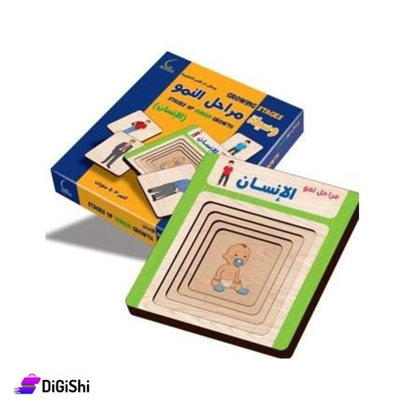 تعليم مراحل نمو الإنسان وسائل دار القمر التعليمية