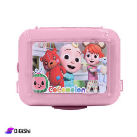 لانش بوكس مستطيل Rainbow 2141 CoComelon - زهر فاتح