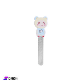 Yellow Teddy Bear Head Nail File