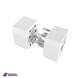 محول قابس عالمي ABS VO مع ومقبس عالمي LDNIO Z4