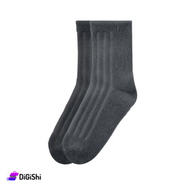 Al Samah Towelie Women Socks - Dark Gray