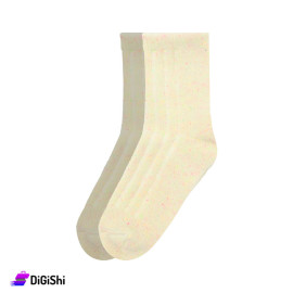 Al Samah Towelie Women Socks - Off White