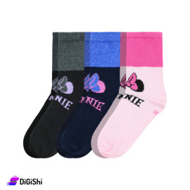 MINNE Set of long Cotton socks for boys, 4 years old