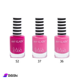 ANY KLAEN Nail Studio Pink And Fuchsia Colors Nail Polish
