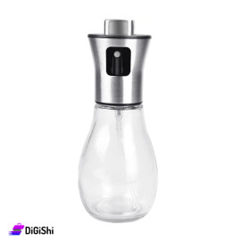 Spray Bottle For Edible Oil 200ml - Silver