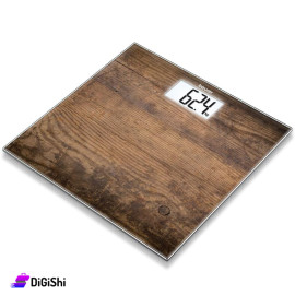 ميزان إلكتروني لقياس الوزن Beurer GS 203 خشبي