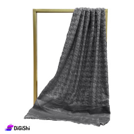 ZARA Dark Gray Soft Mohair Scarf