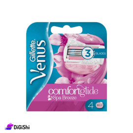 Gillette Venus Comfortglide Spa Breeze Triple Blade Women's Razor Heads