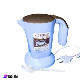 LG TN BIG COFFEE Plastic Heating Jug Blue And Brown