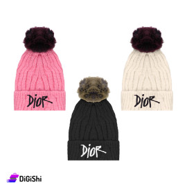 DIOR Women's Velvet wool hat