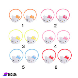 A Pair Of girl's Hello Kitty Hair Ties