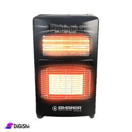 مدفأة غاز وكهرباء ماركة أماندا موديل AM-5153