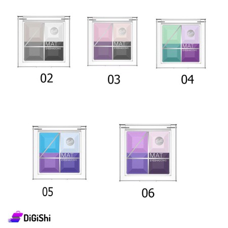 Bell 4 MAT Eyeshadow From 02 TO 06