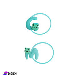 زوج ربطات شعر بناتيةأحرف G M - أخضر