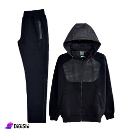 STARTER Men's Cotton Sports Pajamas - Black