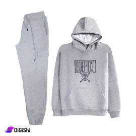 STARTER Men's Cotton Sports Pajamas Skull drawing - Gray