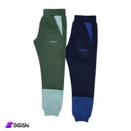 STARTER Children's Two Fleece Pants With Sprain on Ankle