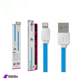 LDNIO - Lightning كابل شحن سريع وناقل بيانات - أزرق