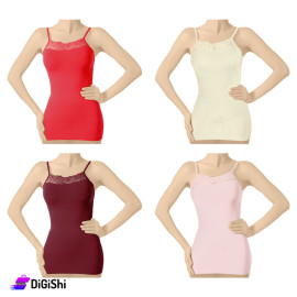 Solitaire Thin Dantil Seamless Camisole