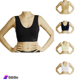 Solitaire Sports Bra with Filling