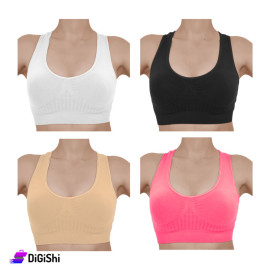 Solitaire Sports Bras in the Shape of Backstroke - 3XL