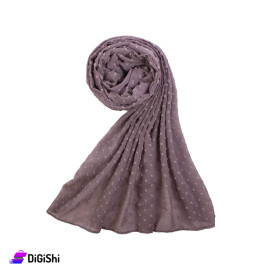Women's Talida Crepe Scarf - Choco