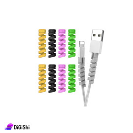 Colorful Silicon Protection Set For Cables