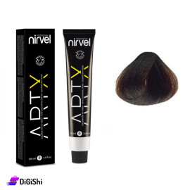 NIRVEL ArtX Hair Coloring Cream - Golden medium Chestnut 4-3