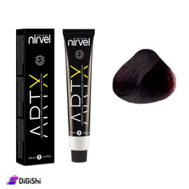 صبغة NIRVEL ArtX - كستنائي بنفسجي متوسط 65-4