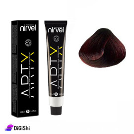 NIRVEL ArtX Hair Coloring Cream - Light Chestnut Reddish Mahogany 5-55
