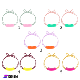 A Pair Of girl's Hair Ties - Group 1