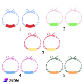 A Pair Of girl's Hair Ties - Group 2