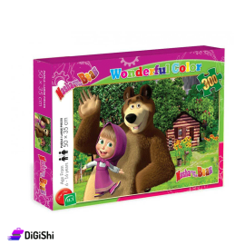 Masha And The Bear Puzzle Game - 300 Pieces