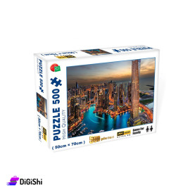 Dubai City Puzzle Game - 500 Pieces