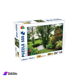 Garden Puzzle Game - 500 Pieces